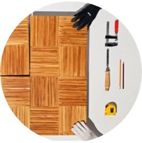 Recycled Chopstick Furniture