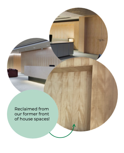 Reclaimed timber details (placeholder)